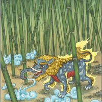 Mythlok - Baku modern Modern drawing of the Japanese hybrid Baku