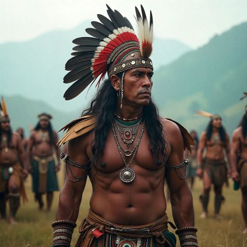 Curse of Tecún Umán : The Mythic Legacy of a Maya Hero Tecún Umán in full K’iche’ warrior regalia