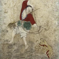Artwork representing the Korean ghost Dalgyal Gwishin