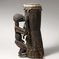 Mythlok - Fumeripits carving Traditional wooden carving of the Asmat god Fumeripits