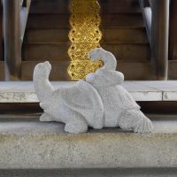 Mythlok - Genbu statue Statue of the Japanese tortoise Genbu