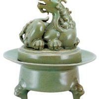 Mythlok - Girin artifact Table decoration featuring the Korean Girin