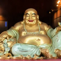 Mythlok - Hotei sculpture Sculpture of the Japanese god Hotei