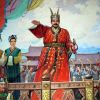 Painting of the Korean king Jumong