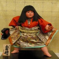 Mythlok - Kintaro figurine Doll of the Japanese hero Kintaro