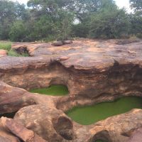 Mythlok - Matsieng footprints Location believed to represent footprints of the Tswana giant Matsieng