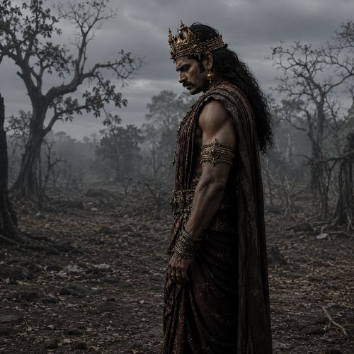 Standing in a foggy forest understanding Ravana's Curse