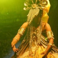 Mythlok - Tororut cosplay A cosplayer dressed as the Kalenjin god Tororut