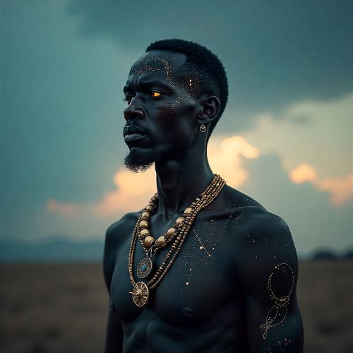 Unsondo, the Zulu spirit of the sky and cosmic order.