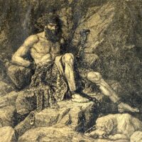 Mythlok - Aramazd drawing Drawing of the Armenian creator god Aramazd