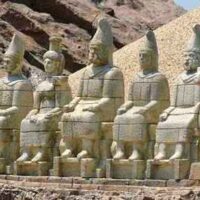 Mythlok - Aramazd statue Statute of the Armenian creator god Aramazd
