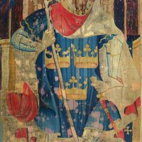 Painting of the legendary king Arthur