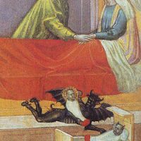 Painting of the Irish Fairy Changeling