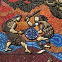 Mythlok - Cú Chulainn wall art Wall art of the legendary Irish demigod Cu Chulainn