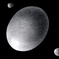 A dwarf planet named after the Hawaiian goddess Haumea
