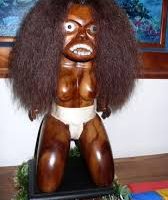 Statue of the Hawaiian Goddess Kihawahine