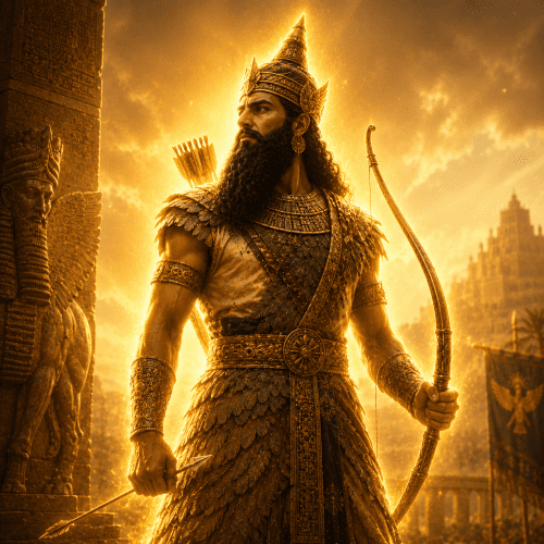 Ashur, the Assyrian supreme god.