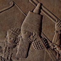 Mythlok - Ashur stone carving Ancient wall carvings of the Assyrian god Ashur