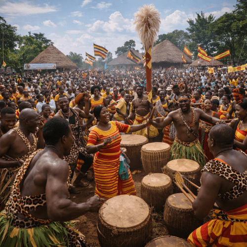 Bika bya Baganda festival scene in Buganda