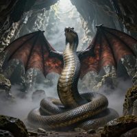 Cu&eacute;lebre emerging from a mist-filled cave in northern Spain