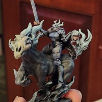 Figurine of the Irish spirit Dullahan