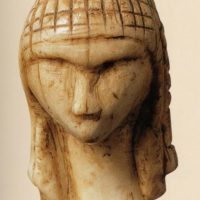 Mythlok - Enkhi Statue Statue of the Basque goddess Ekhi