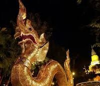 Khmer dragon during celebrations