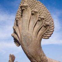 Statue of the Khmer Dragon