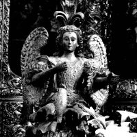 Mythlok - Nemain statue Statue of the Irish goddess Nemain