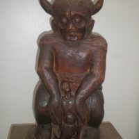 Figurine of the Baganda spirit Walumbe