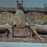 Ancient depiction of the Akkadian Anzu