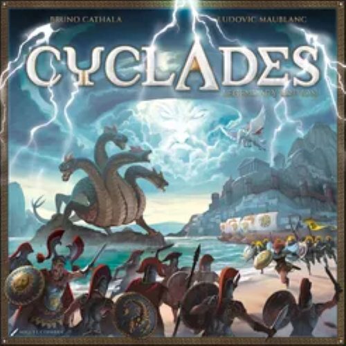 The board game Cyclades