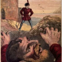 Painting of Jack the Giant-Killer