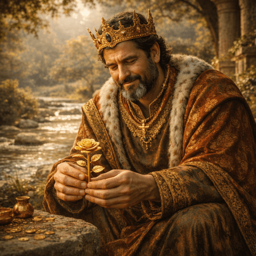 Image of testing the King Midas Golden Touch