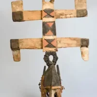 Ritual mask of the Dogon god Lebe