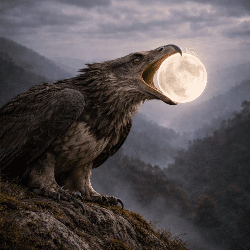 Philippine Giant bird Minokawa who could devour the sun and moon