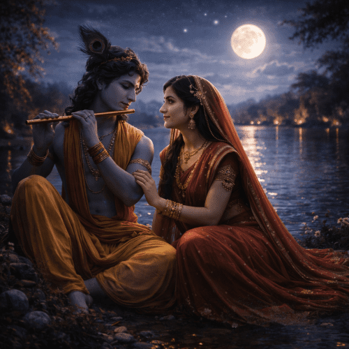 Image of Radha and Krishna