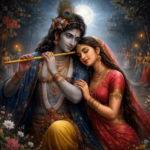 Image of Radha and Krishna