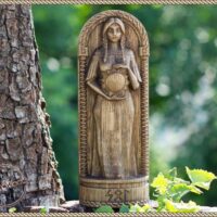 Figurine of the Norse sun goddess Sol