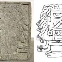 Mythlok - Staff God stone carving Stone Carving with the Chavin Staff God motiff