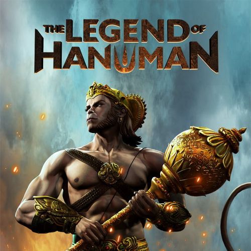Poster of the animated series The Legend of Hanuman