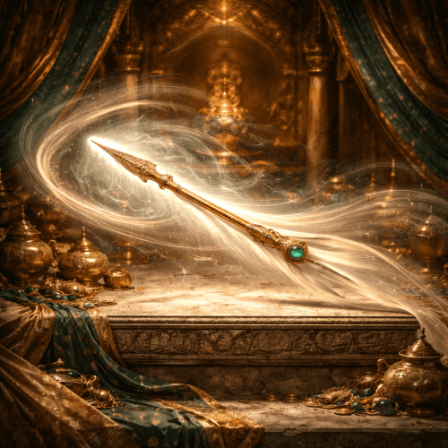 Celestial Wind weapon Vayavyastra in an invoked state