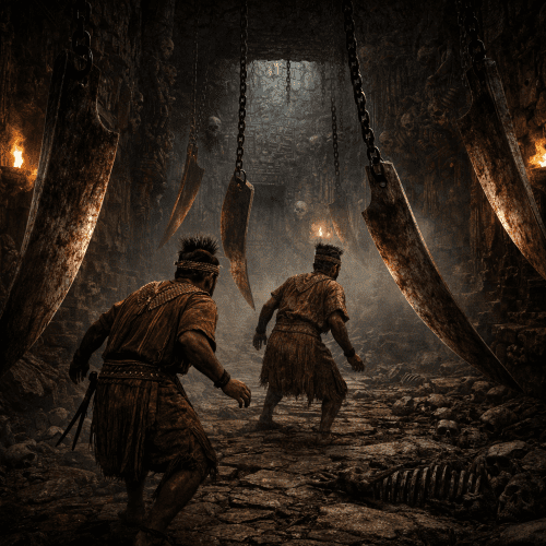 One of the trials inside Xibalba