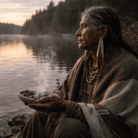 Anishinaabe (Ojibwe) elder from Mythology
