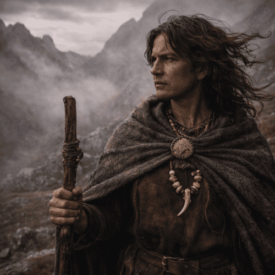 Scene from Asturian Mythology