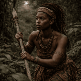 An image representing life in Banda Mythology