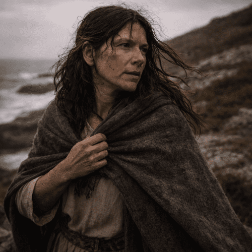 Iconic imagery representing Breton Mythology