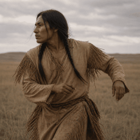 A cultural scene inspired by Dakota mythology