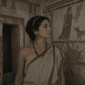 Etruscan A cultural scene inspired by Etruscan mythology