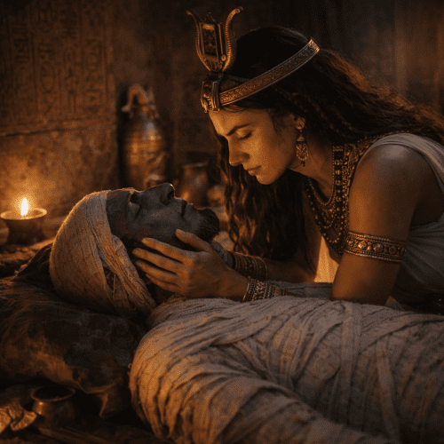 Image representing the love story of Isis and Osiris